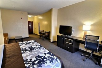 King Suite can accommodate up to four persons